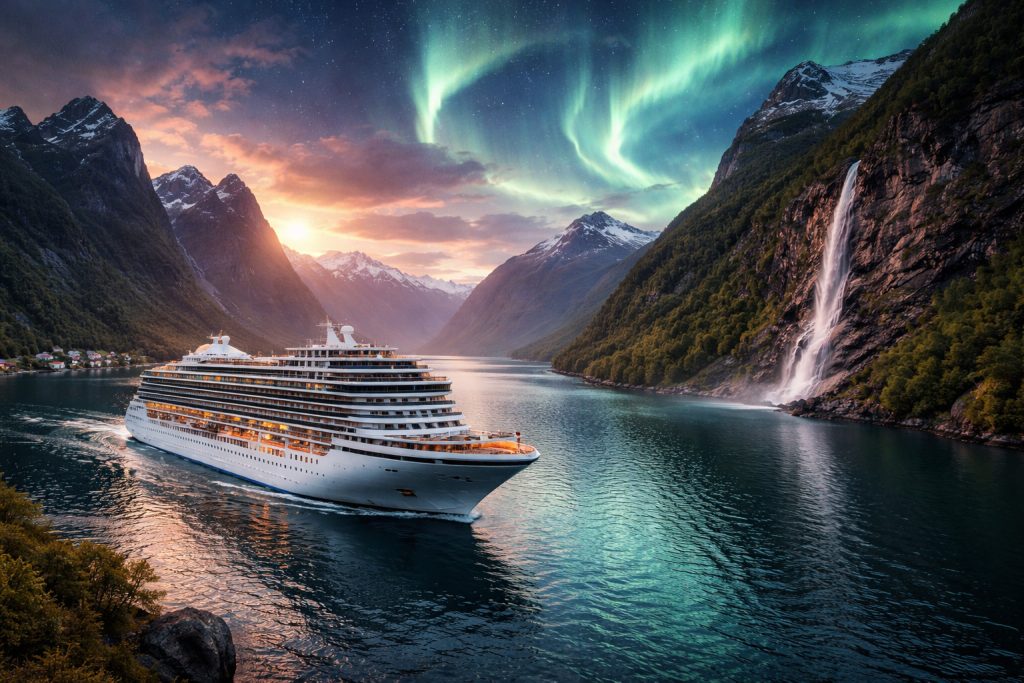 Круизы по Норвегии фьорды, северное сияние и маршруты по Лофотенам