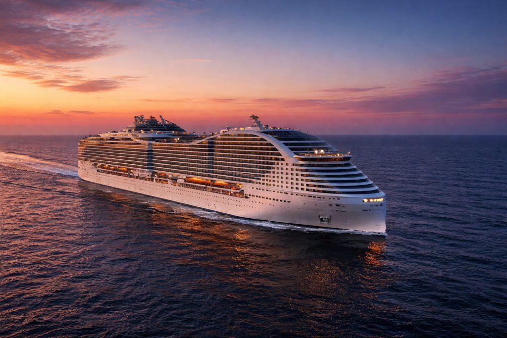 Обзор лайнера MSC World Europa будущее морских путешествий уже наступило