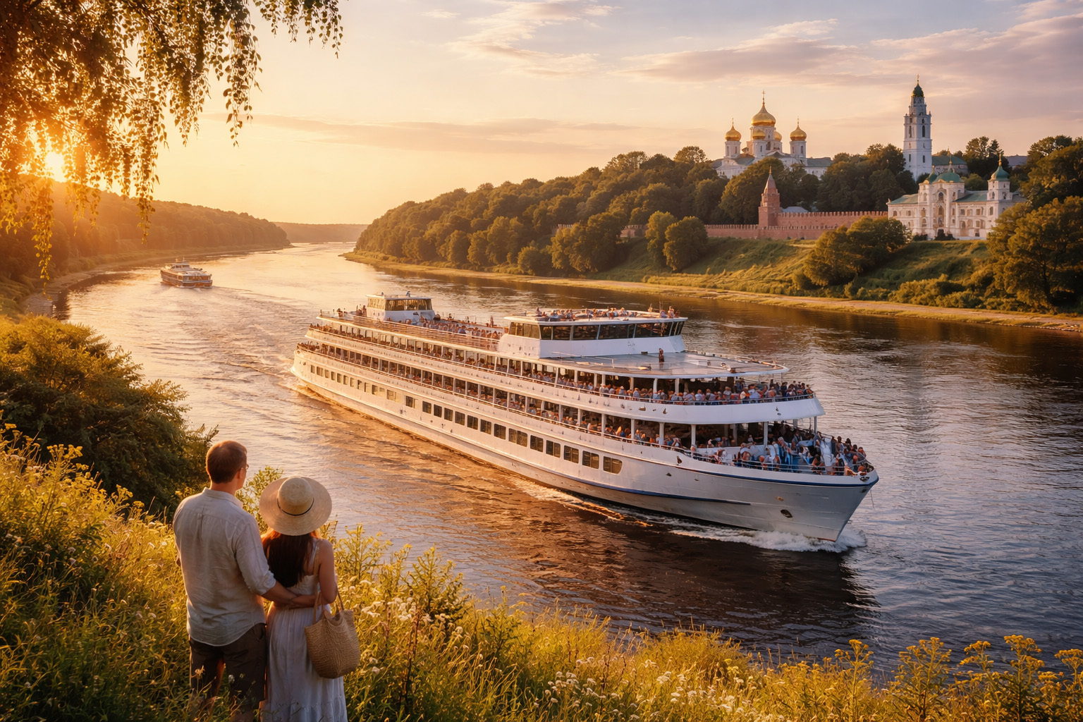 Речные круизы по Волге история России, комфорт и неторопливое путешествие